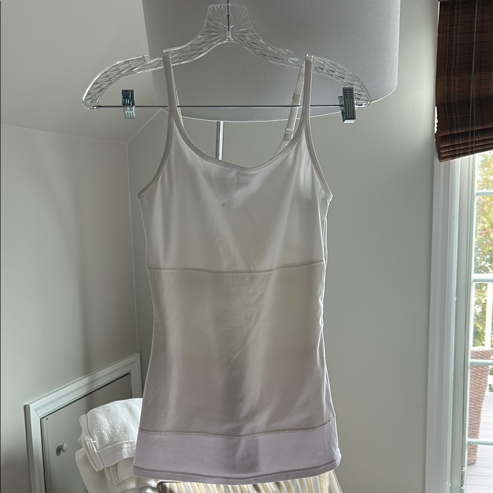 White Flexess Tank Top
